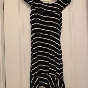 Crazy 8 girls black and white 10/12 (L) dress